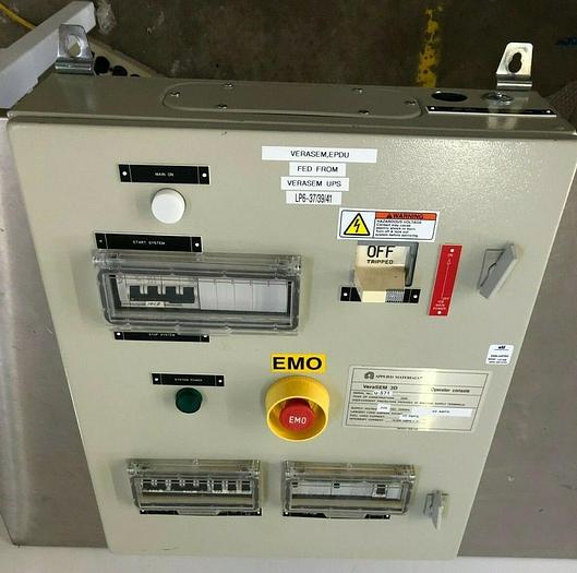APPLIED MATERIALS OPERATOR CONSOLE VERASEM 3D U-571