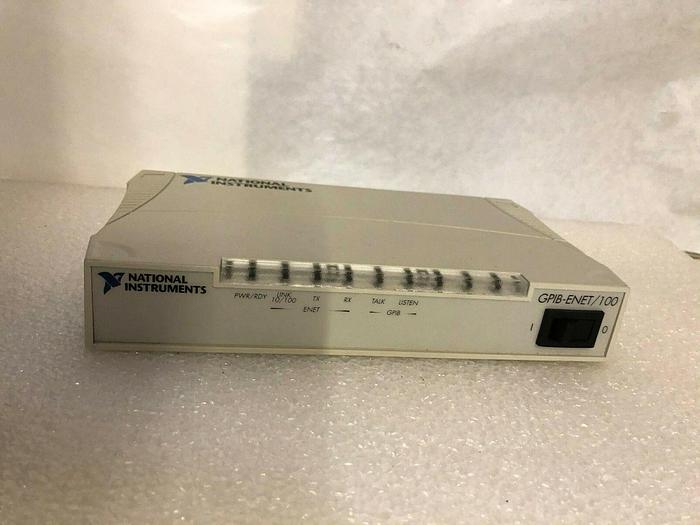 Used NATIONAL INSTRUMENTS GPIB-ENET 100