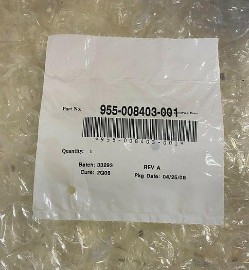 Lam Research LAM 955-008403-001 PAD SILICONE RUBBER , (OEM PACKAGING)