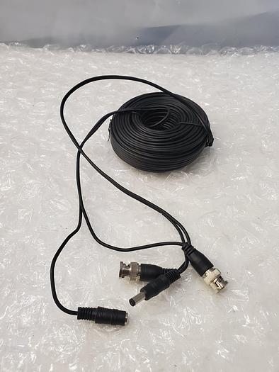 Used VIDEO POWER CABLE FOR SECURITY CCTV