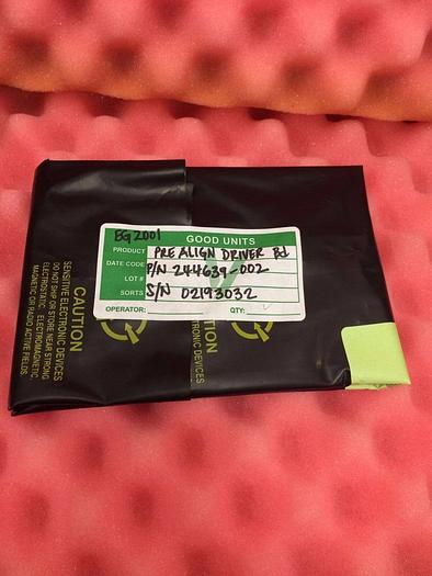 Used EG PRE-ALIGN DRIVER BOARD P/N 244639-002