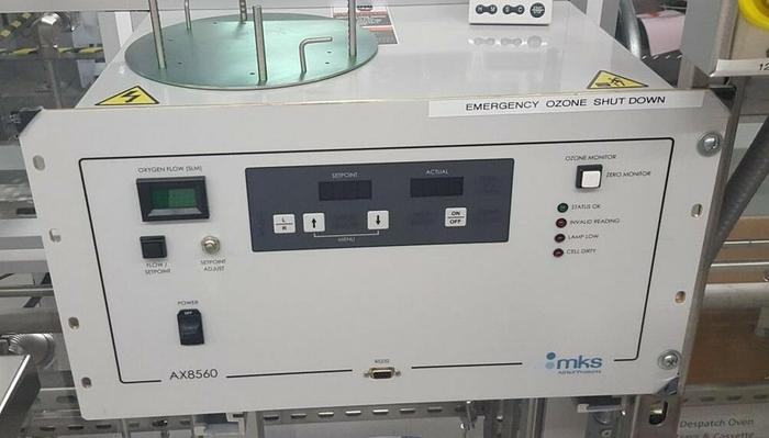 Used MKS AX8560-4100-R OZONE GENERATOR