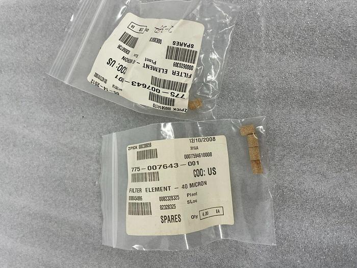 LAM 774-007653-001 FILTER ELEMENT (lot of 6)