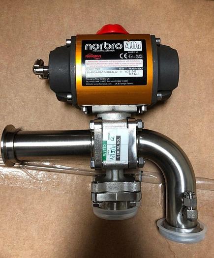 Used NORBRO PNEUMATIC ACTUATOR 10-RDA40-1SDBO-D