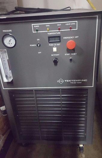 Used TEK-TEMP INC TKD-100/8200 Teptronic chiller