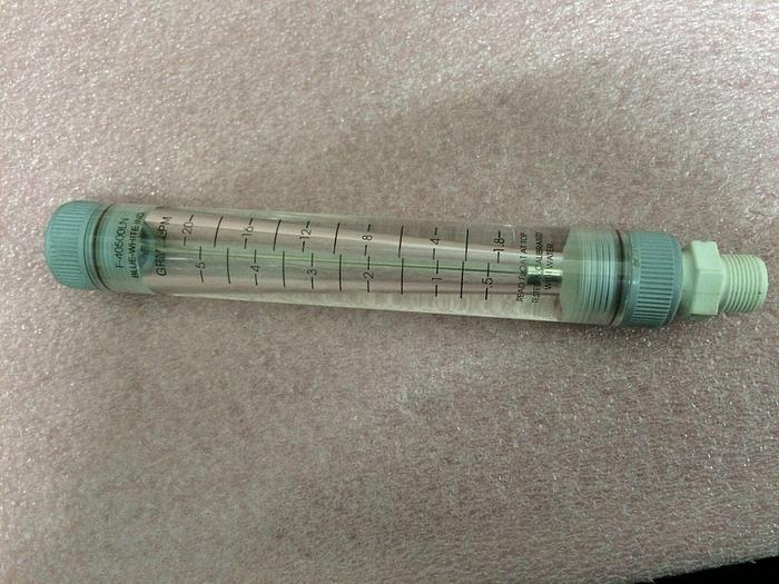 Used BLUE WHITE INC F40500LN FLOW METER