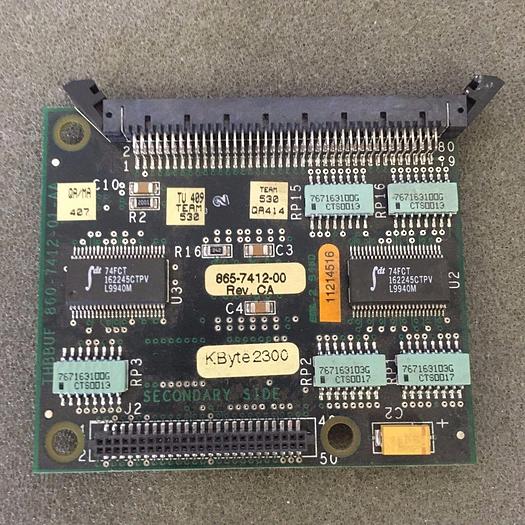 Used 865-7412-00 REV. CA