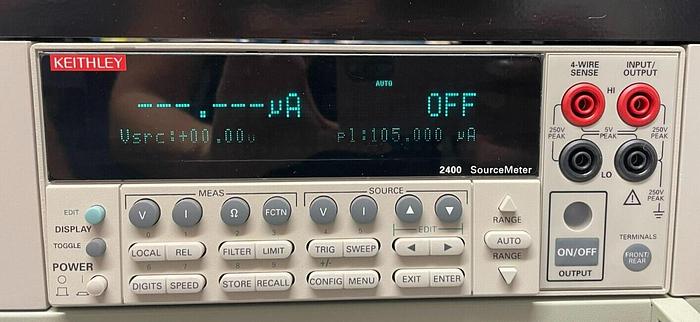 Used KEITHLEY 2400 SOURCE METER
