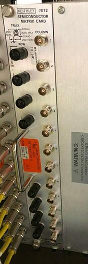 Used KEITHLEY 7072 SEMICONDUCTOR MATRIX CARD