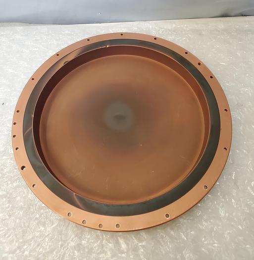 Used AMAT Al/Nd SPUTTERING TARGET 13 INCH DIAMETER .250 INCH THICK