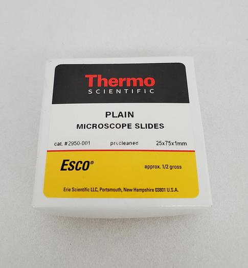 THERMO SCIENTIFIC PLAIN MICROSCOPE SLIDES 2950-001