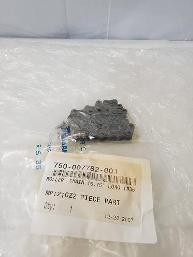 Used 750-007782-001 ROLLER CHAIN 15.75 IN. LONG (#35)