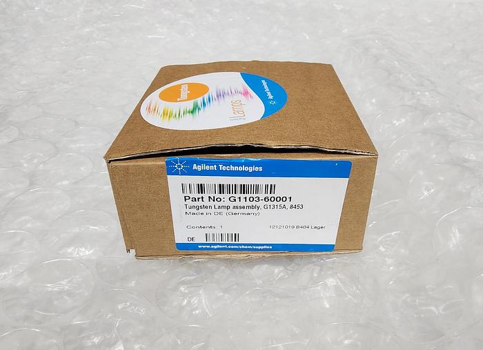 AGILENT TECH. PN G1103-600001 TUNGSTEN LAMP ASSEMBLY