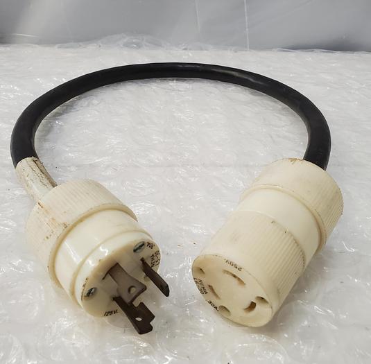 Used 30A 125V NEMA L5-30 TO 30A 250V NEMA L6-30