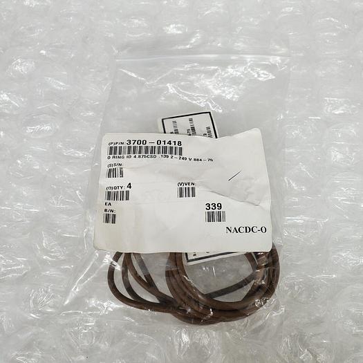 O-RING 3700-01418 (LOT OF 6)