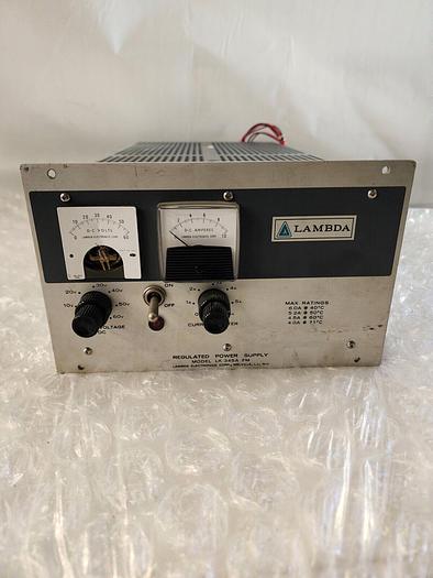 Used LAMBDA LK 345A FM REGULATED POWER SUPPLY