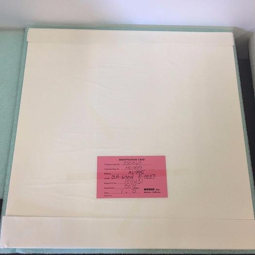 VEECO Ceramic backing plate. Material AL-995