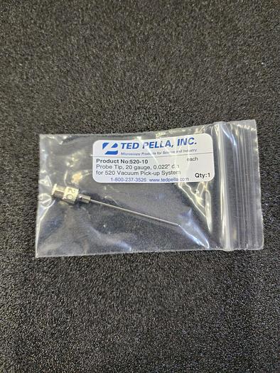 Used TED PELLA 520-10 PROBE TIP 20 GAUGE
