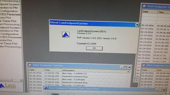 Used LAM RAINBOW OPTICAL ENDPOINT DETECTION SYSTEM