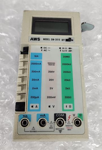 Used AWS DM-3010 MULTI METER
