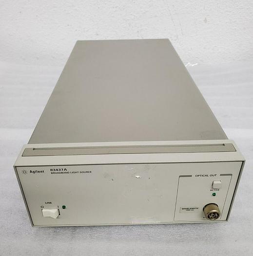 Used AGILENT 83437A broadband light source