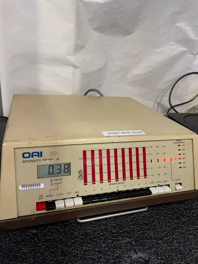 Used 311 Intensity Meter by OAI and 9 POINT PROFILER SENSOR PROBES