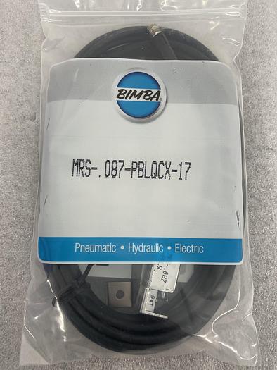Used BIMBA MRS-, 087-PBLQCX-17 CABLE