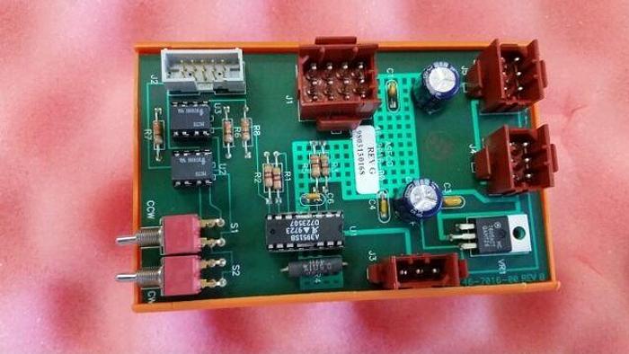ASECO CAROOSEL DRIVE BRD. ASSY. REV.G P/N 46-2016-00 ELECTROGLAS PROBE STN BOARD