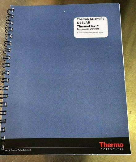 Used THERMO SCIENTIFIC NESLAB MERLIN RECIRCULATING CHILLERS MANUAL