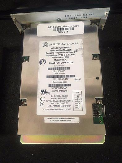 Used AMAT 1GB S35FA-1GCAM20N FLASHDRIVE