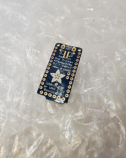 Used ADAFRUIT PRO TRINKET ATmega328p