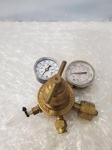 Used VICTOR SR250D COMPRESSED GAS REGULATOR