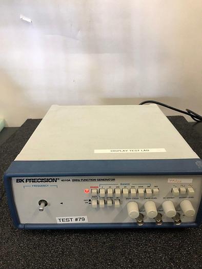 Used BK PRECISION 4010A FUNCTION GENERATOR