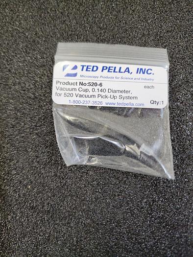 Used TED PELLA 520-6 VACUUM CUP, 0.140 DIAMETER