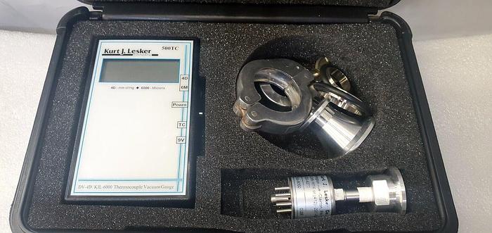 Used KURT J. LESKER 500TC THERMOCOUPLE VACUUM GAUGE