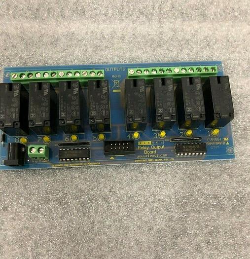 Used RELAY OUTPUT BOARD ELEXOL E154554