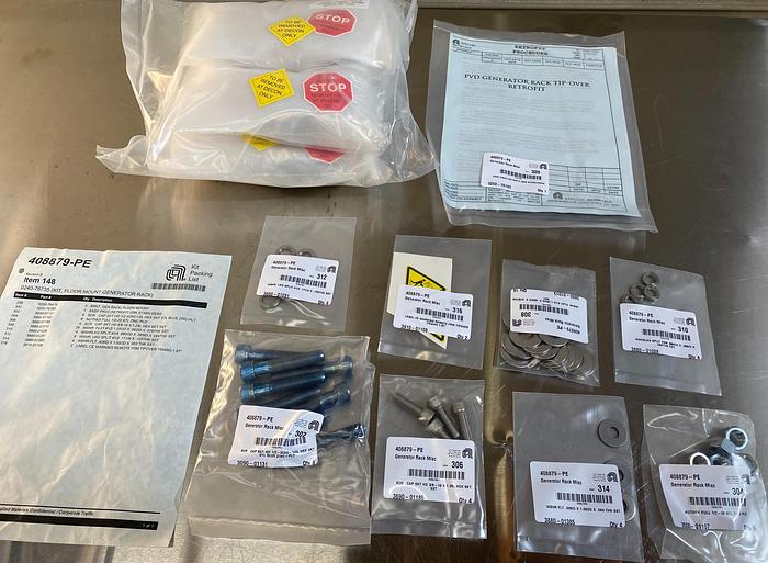 Used APPLIED MATERIALS 0240-76735 KIT. 0020-74673 BKT GEN RACK