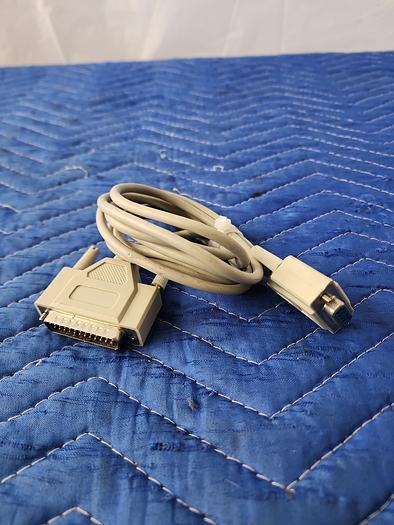 Used 25-PIN MALE TO FEMALE SERIAL CABLE