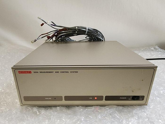 Used KEITHLEY 500A MEASUREMENT AND CONTROL SYSTEM