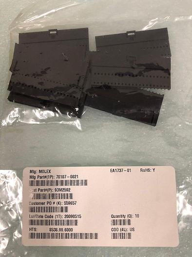 Used MOLEX 70107-0021