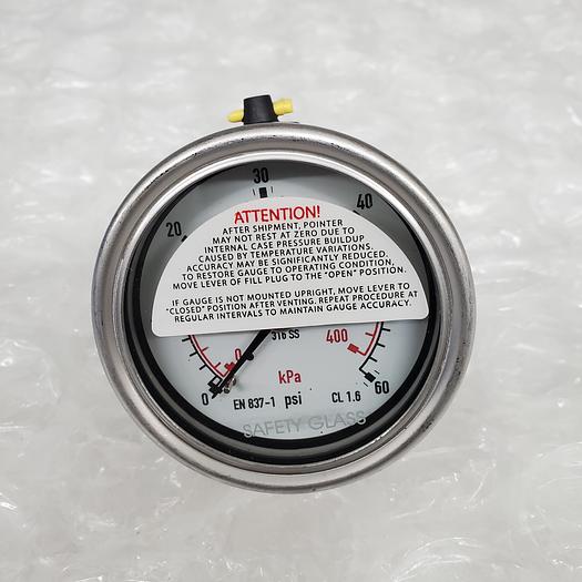 PRESSURE GAUGE 60PSI PS001557