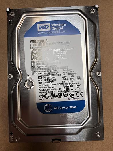 Used WD WD800AAJS
