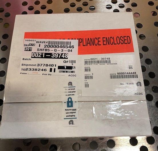 AMAT 0021-39748 BLOCKER, PERF, SILANE, 550