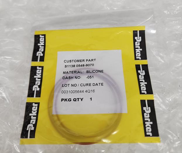 Used Parker Silicone Oring S138 0548-9070