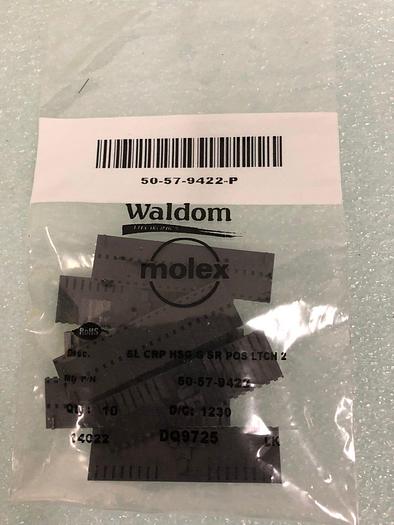 Used WALDOM, MOLEX SL CRP HSG-G SR POS LTCH 2