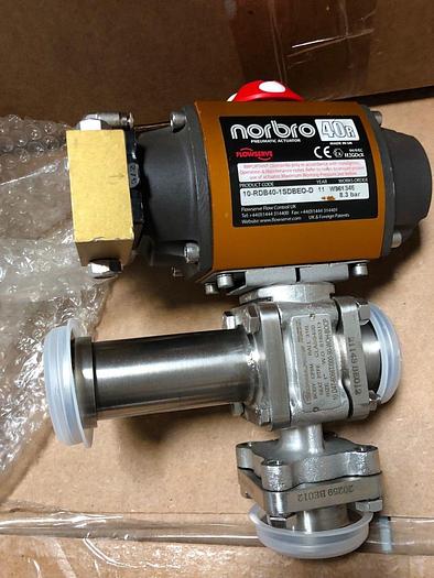 Used NORBRO PNEUMATIC ACTUATOR 10-RDA40-1SDBEO-D