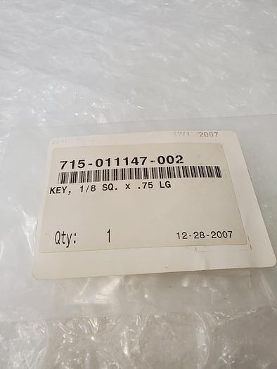 Used 715-011147-002 KEY, 1-8 SQ. X .75 LG
