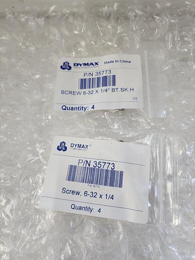 Used DYMAX SPARE SCREWS