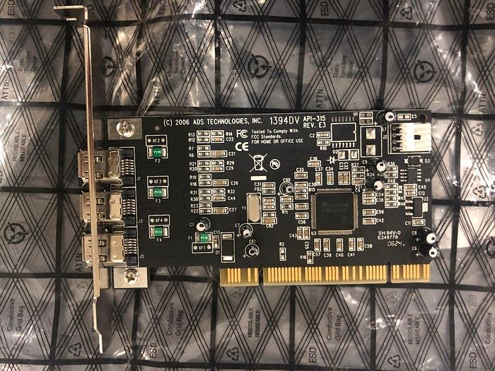 Used ADS TECHNOLOGIES 1394DV API-315 REVE3